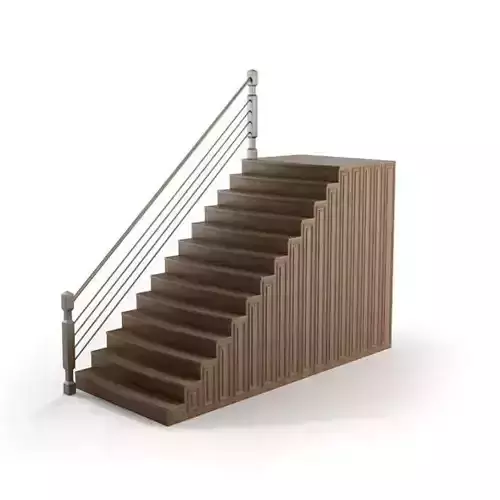 Wooden Cabled Railing