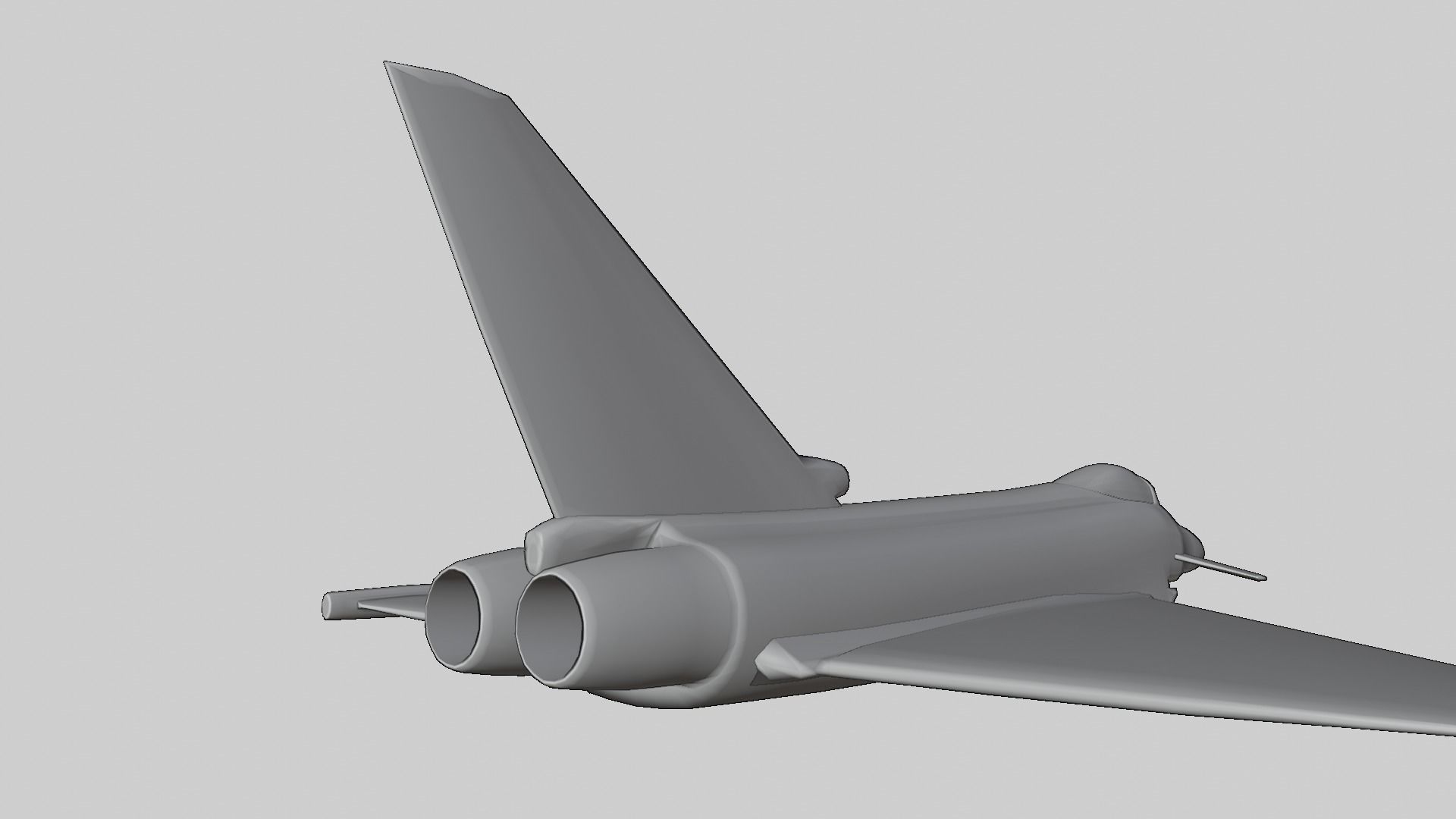 Modern Fighter Jet - Eurofighter Typhoon 3D print model_17