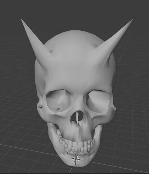 Human Skull 3D model_4