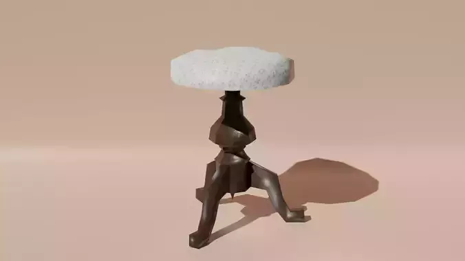 Vintage Victorian Piano Stool