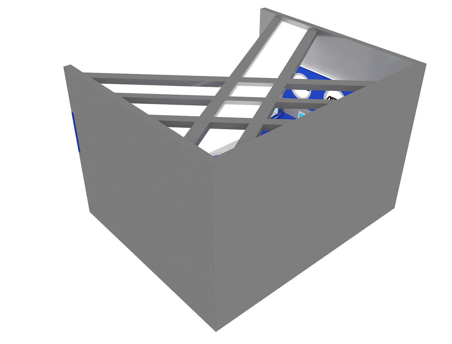  Booth Exhibition Stand a14b 3D model_6