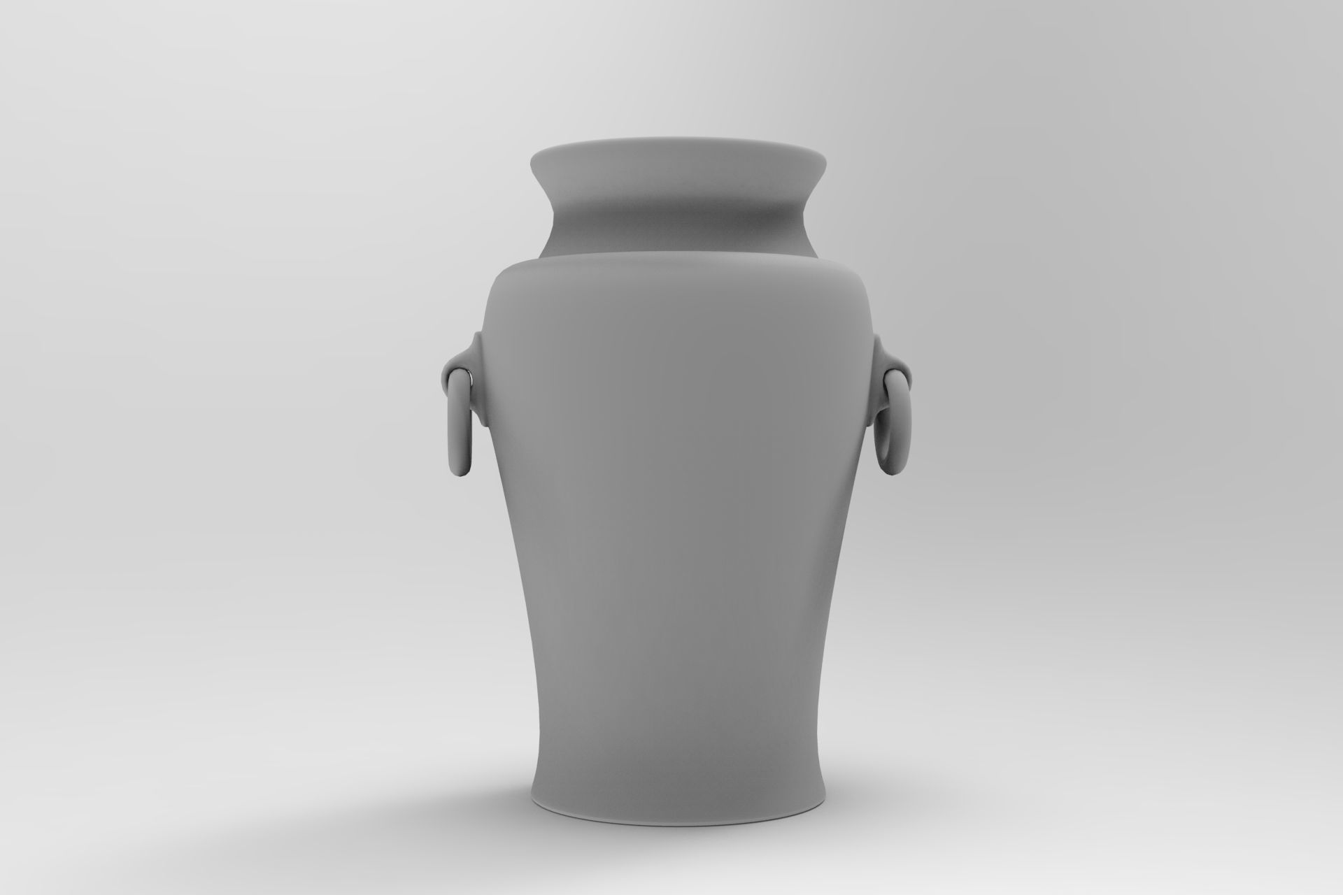 Rib Umbrella Stand Low-poly 3D model_8