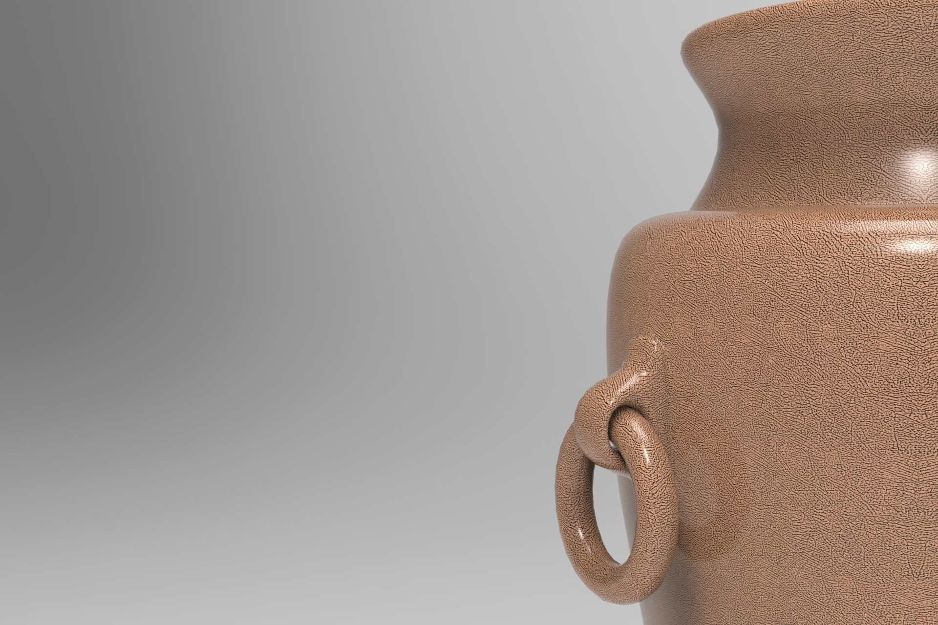 Rib Umbrella Stand Low-poly 3D model_3