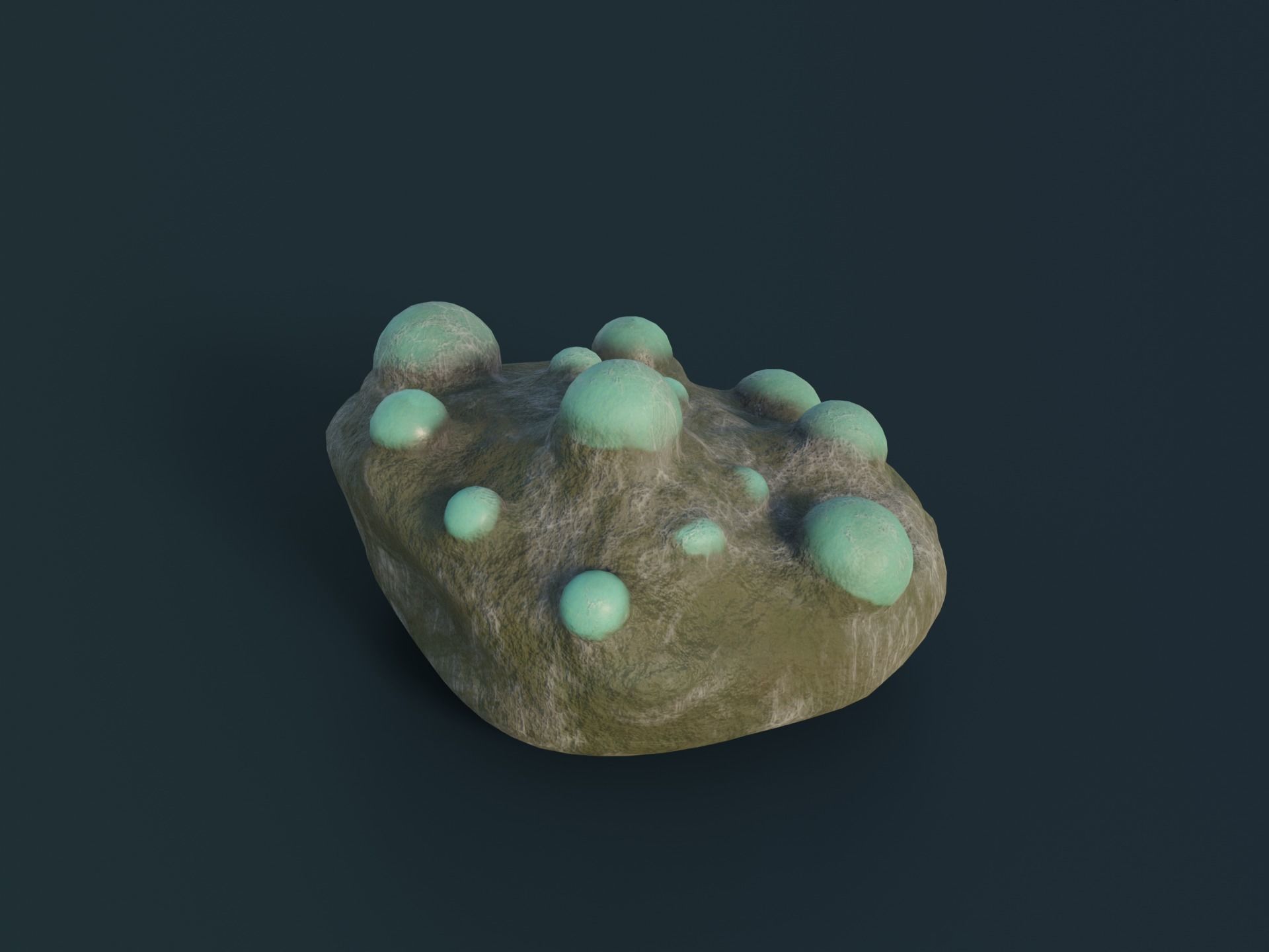 Fantasy Spider Eggs Low-poly 3D model_9