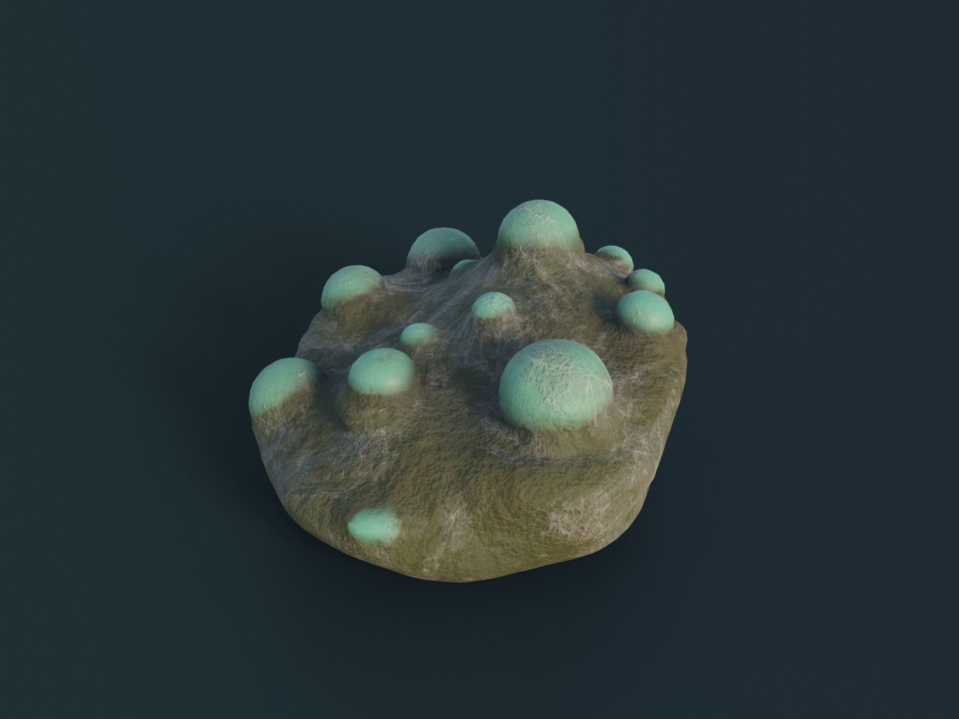 Fantasy Spider Eggs Low-poly 3D model_11