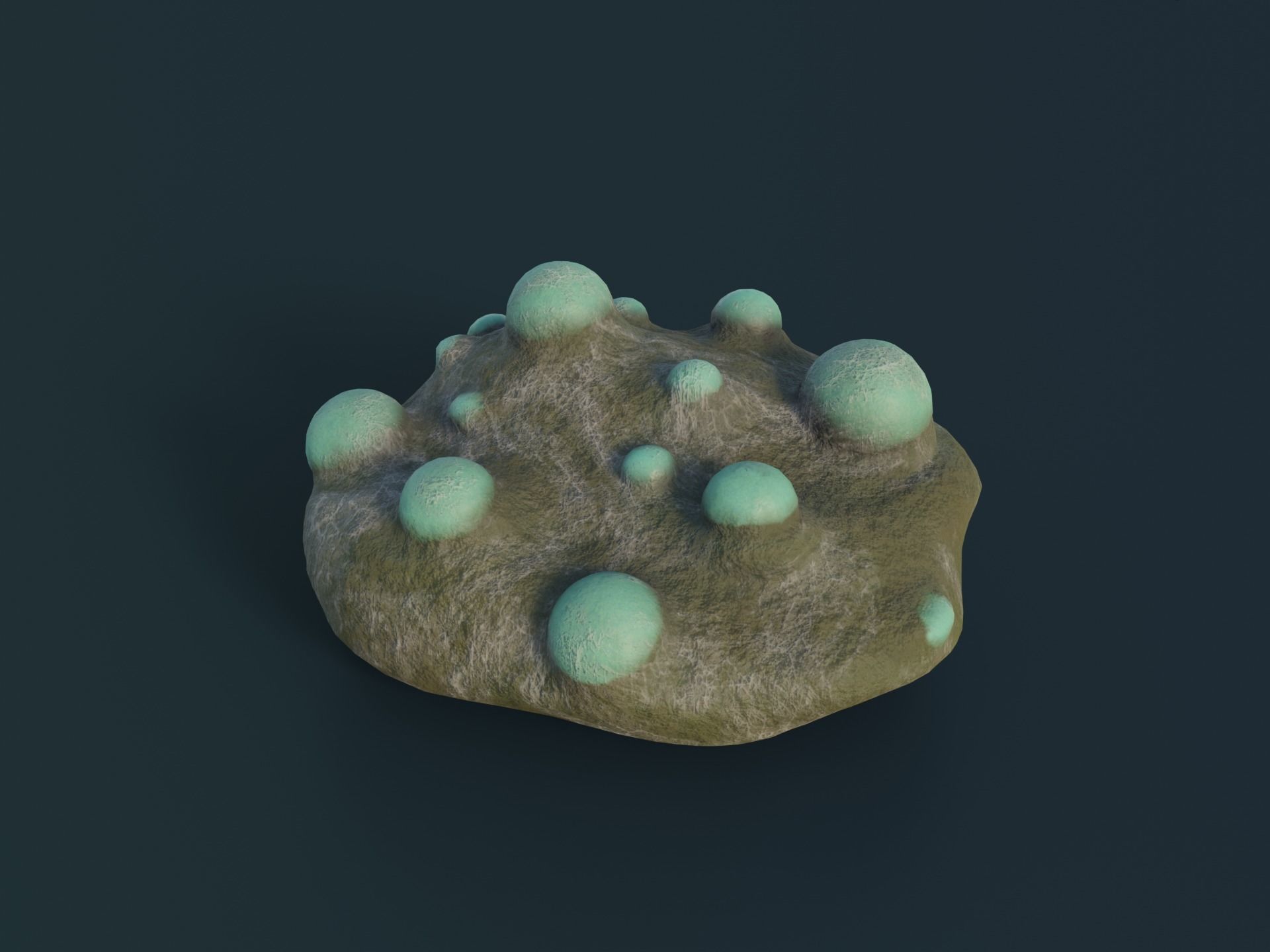 Fantasy Spider Eggs Low-poly 3D model_7