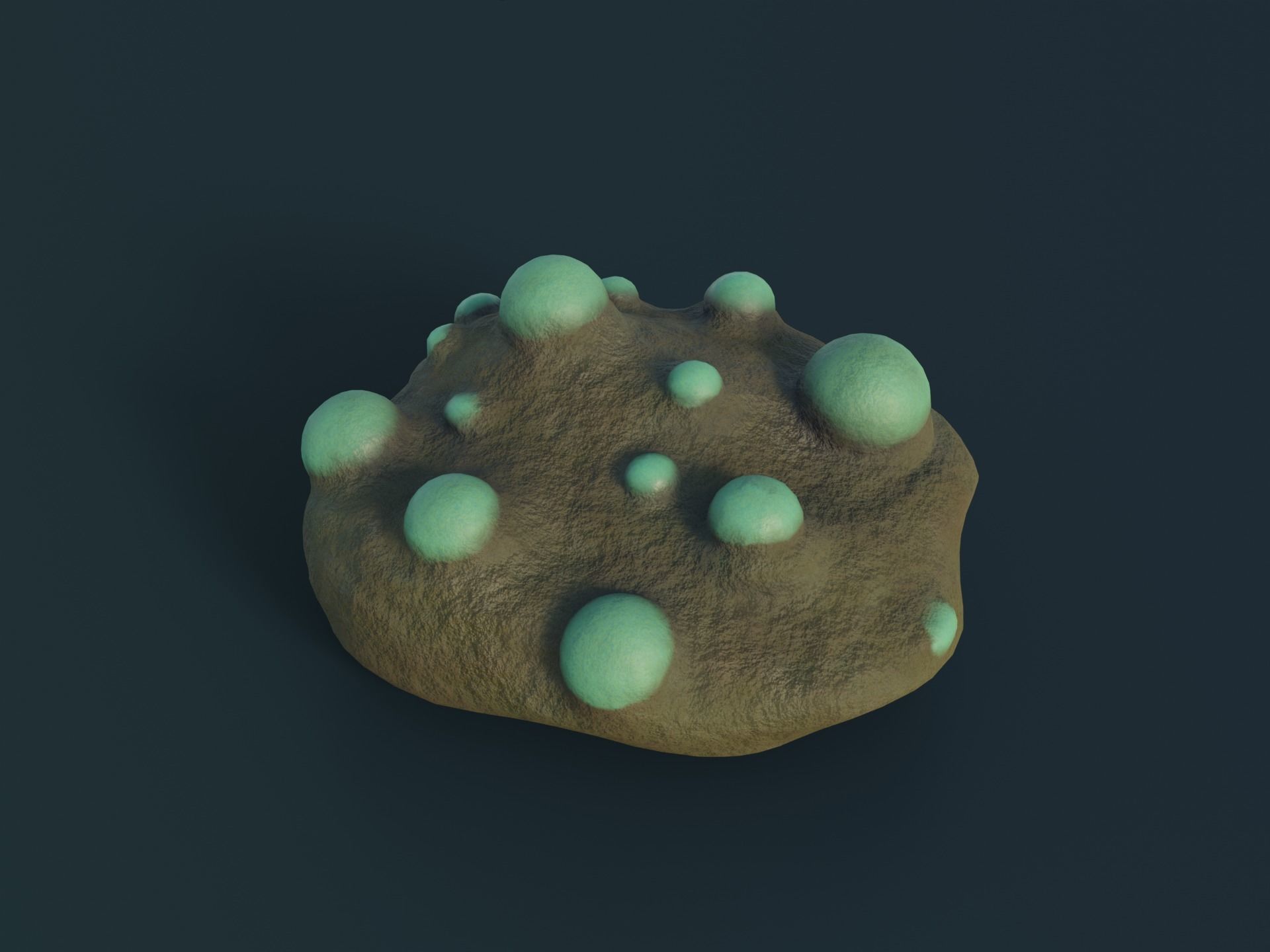 Fantasy Spider Eggs Low-poly 3D model_14