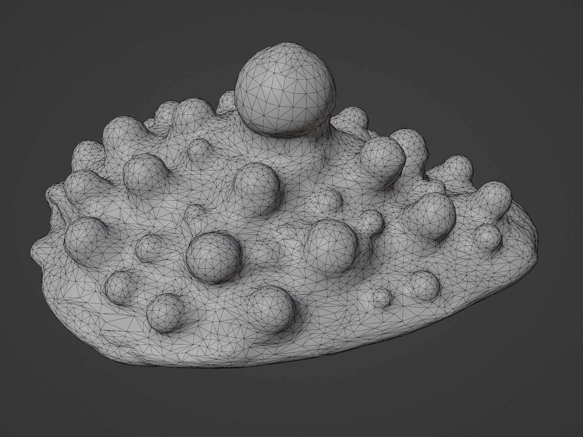Fantasy Spider Eggs Low-poly 3D model_15