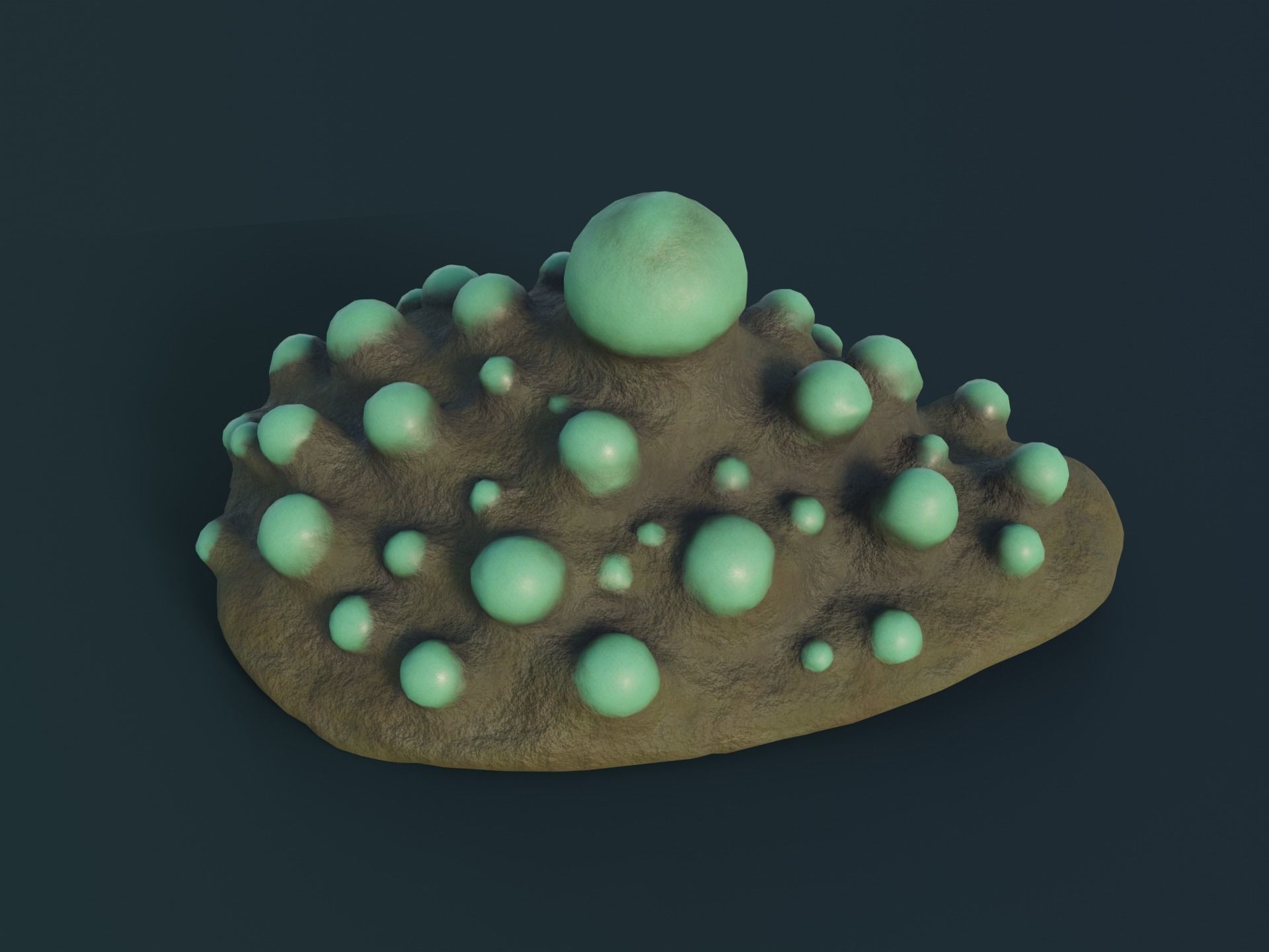 Fantasy Spider Eggs Low-poly 3D model_13
