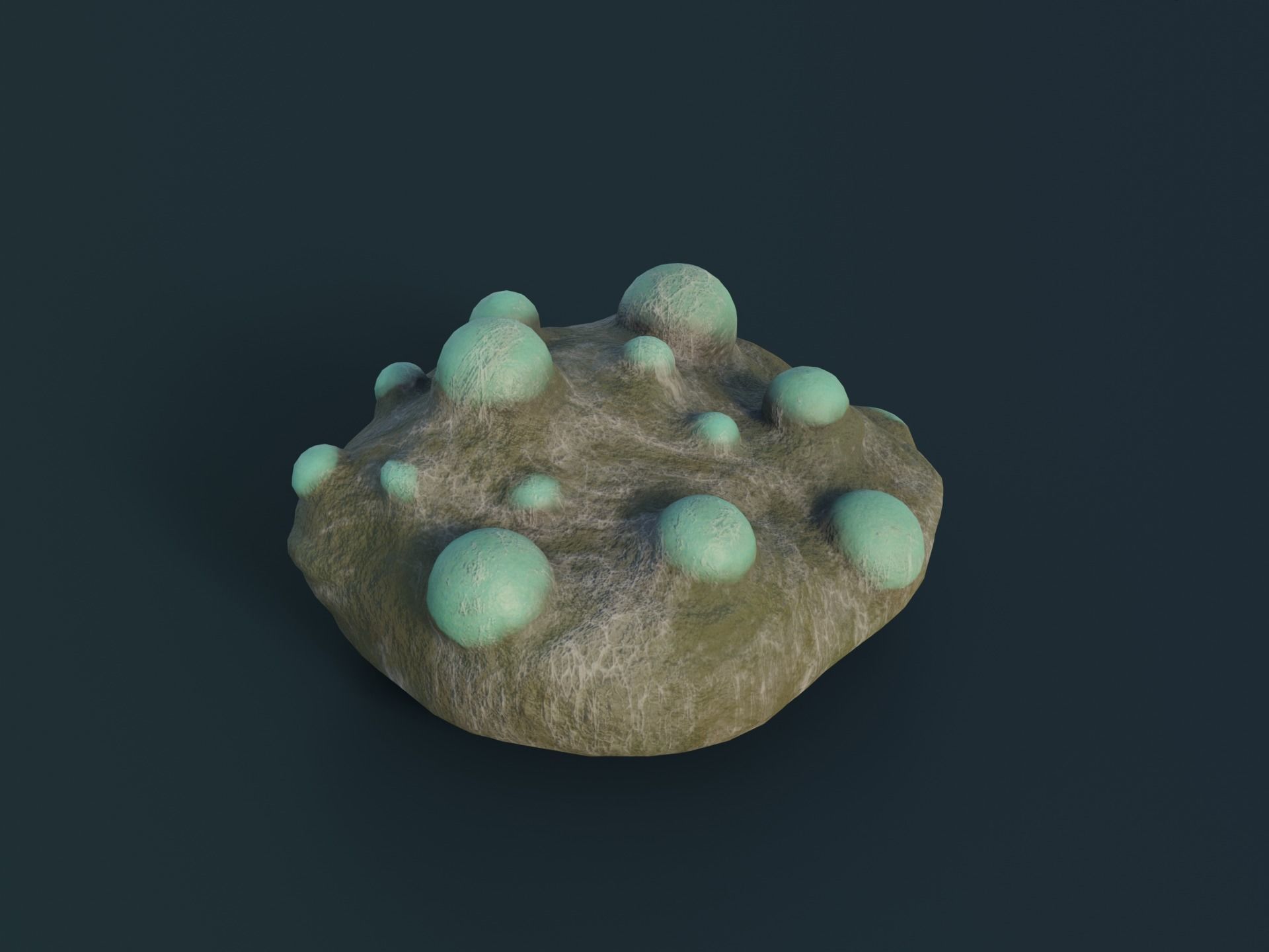 Fantasy Spider Eggs Low-poly 3D model_8