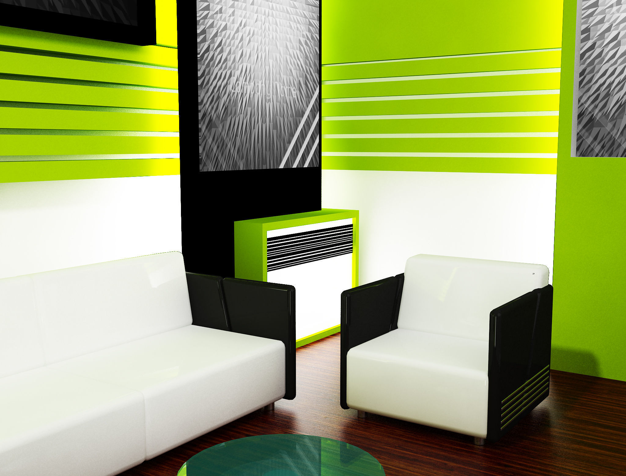 Booth Exhibition Stand a12 3D model_14