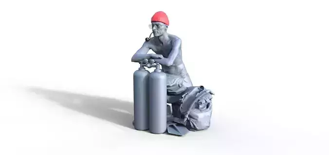 Figure Jacques type B for Calypso ship