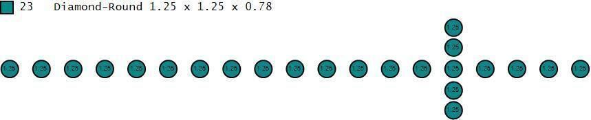 diamond cross band 3D print model_5