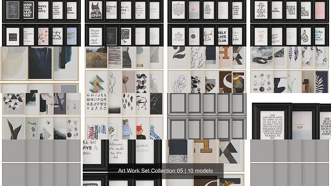 Art Work Set Collection 05 