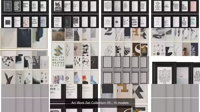 Art Work Set Collection 05