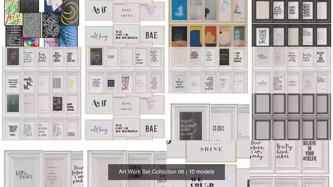 Art Work Set Collection 06