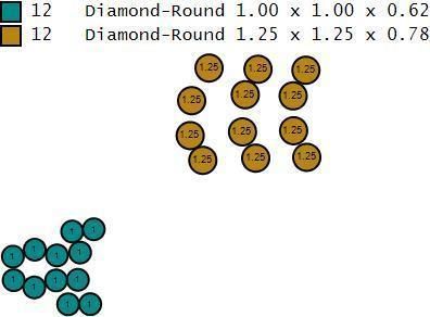 Arrow diamond ring 3D print model_8