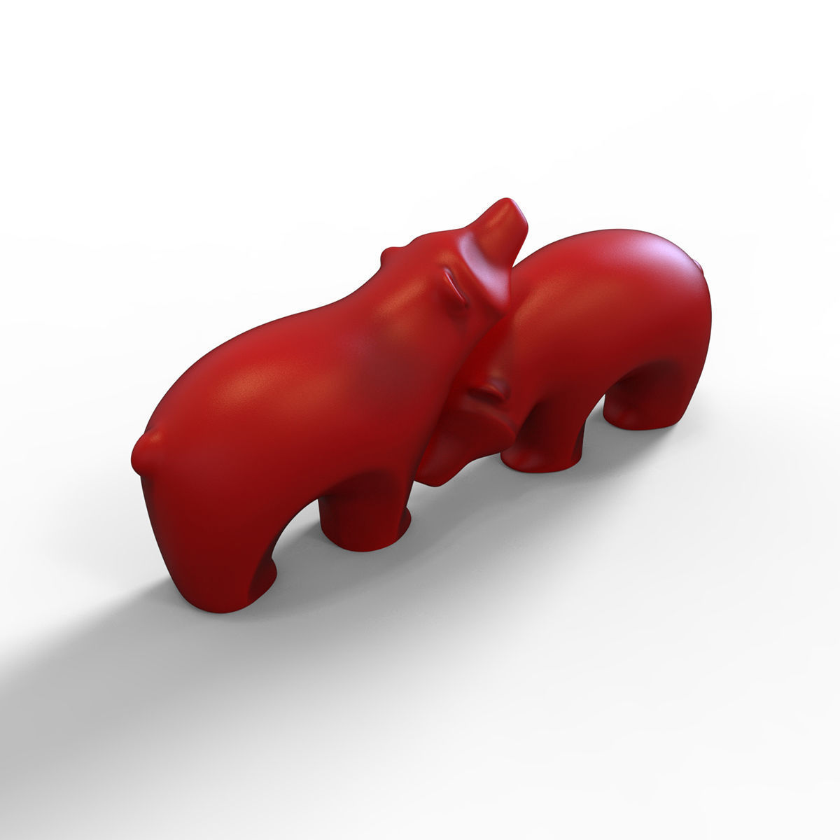 bear decor 3D model_2