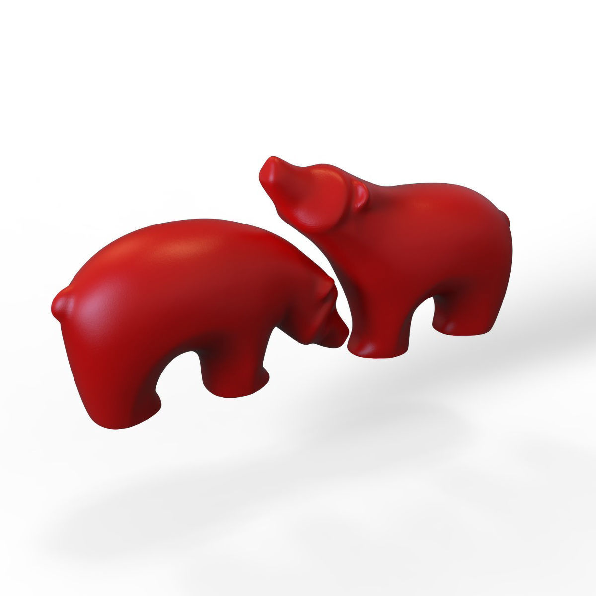 bear decor 3D model_4