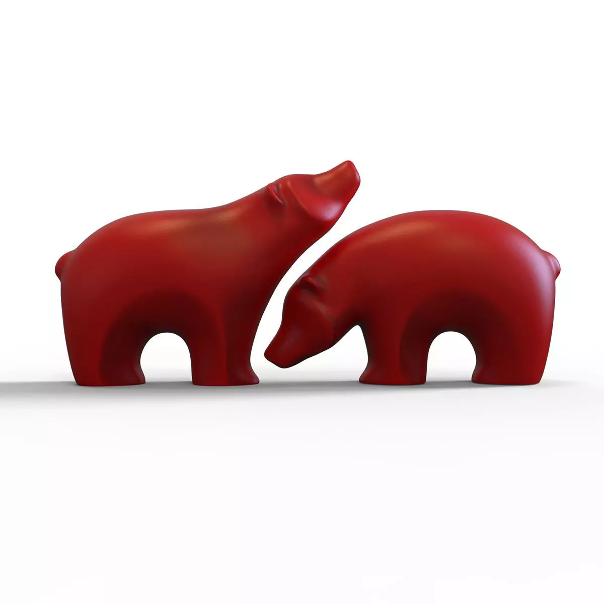 bear decor 3D model_0