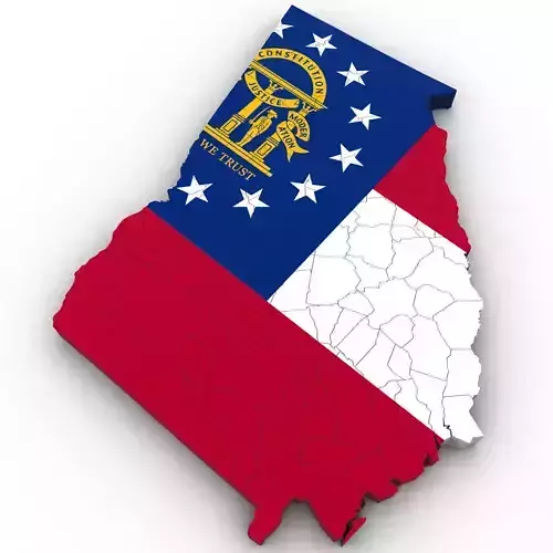 Georgia Political Map