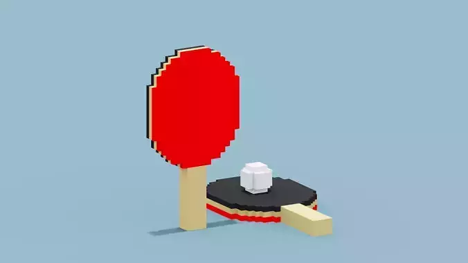 Voxel Ping Pong
