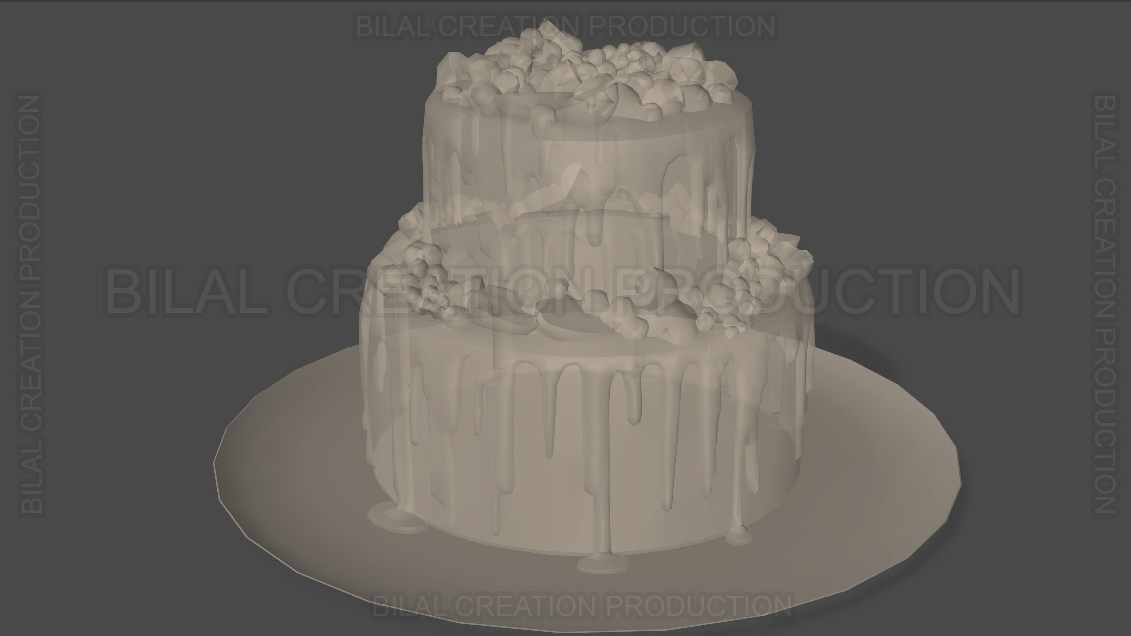 Fruit Cake 3D model_15