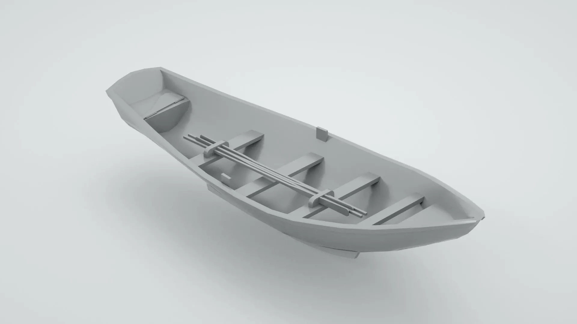 Lifeboat - Type 5 - World War 2 Warship 3D model_0