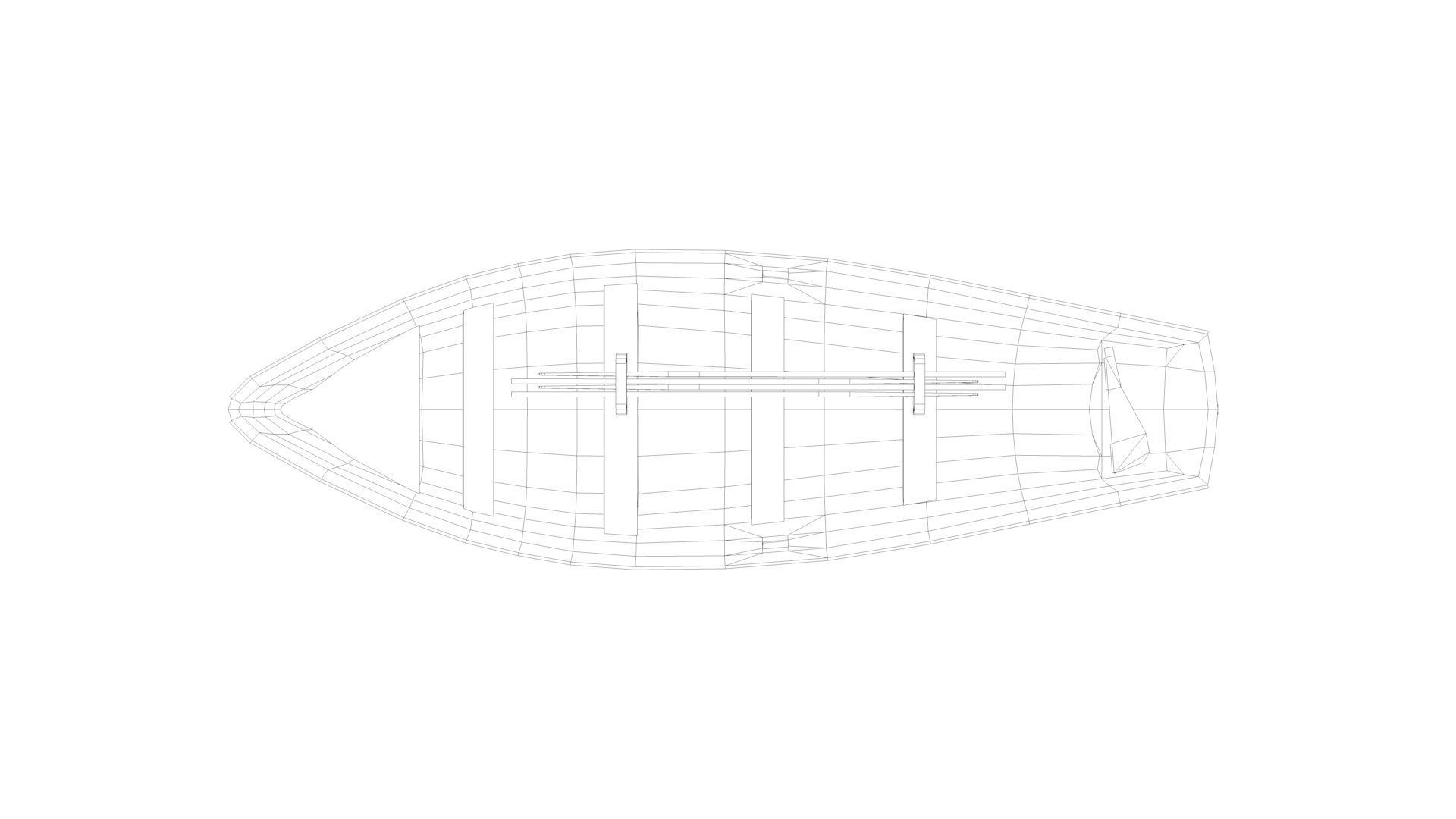 Lifeboat - Type 5 - World War 2 Warship 3D model_10