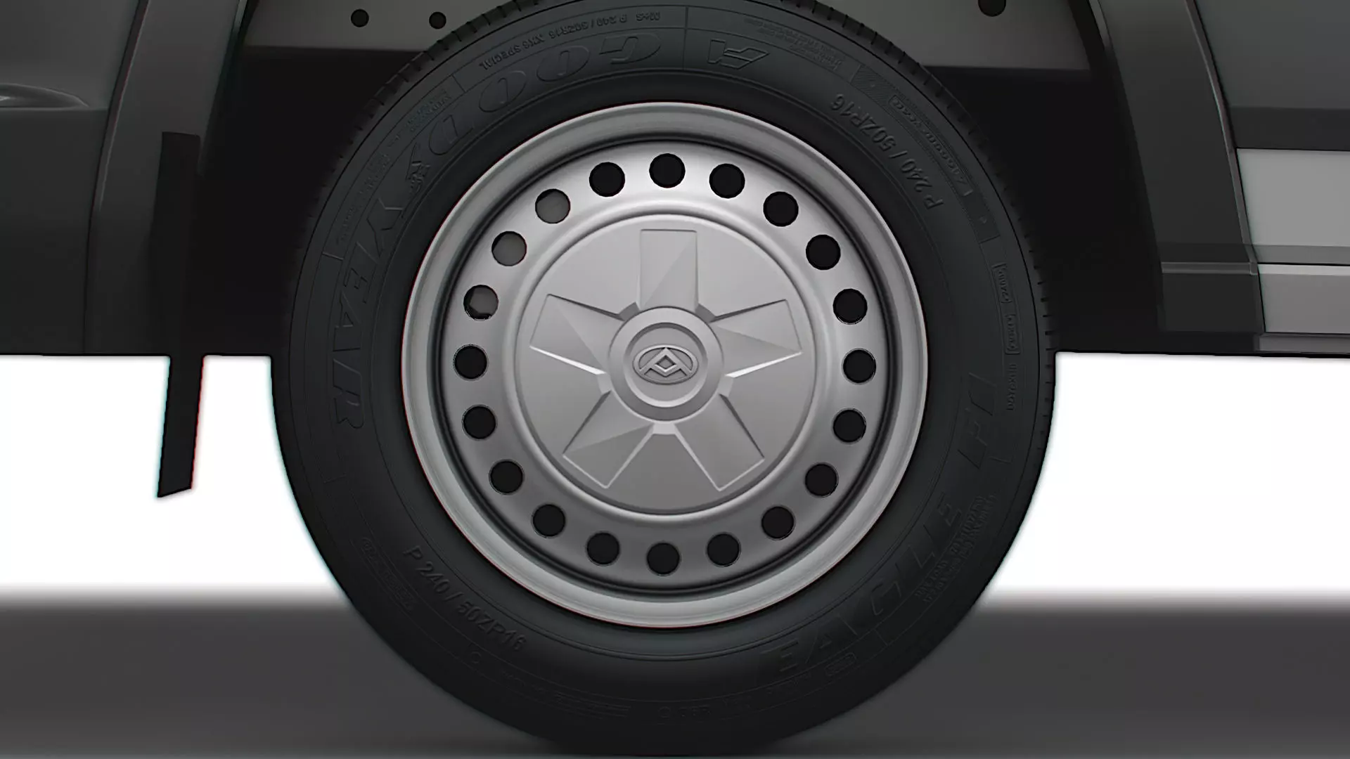 Maxus Deliver 9 2021 wheel 3D model