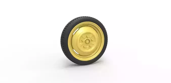 Space saver Spare wheel Scale 1 to 25