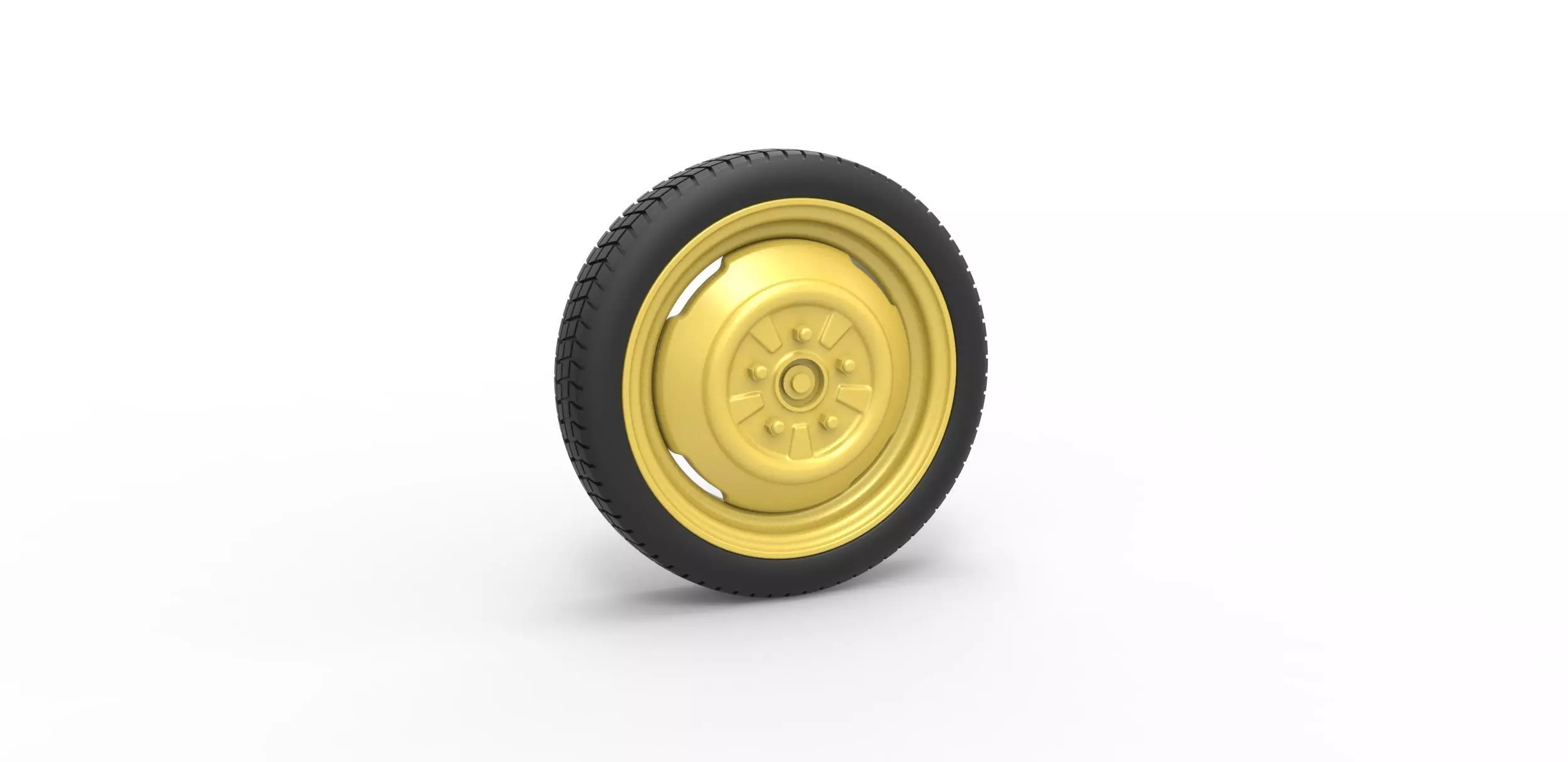 Space saver Spare wheel Scale 1 to 25 3D print model_0