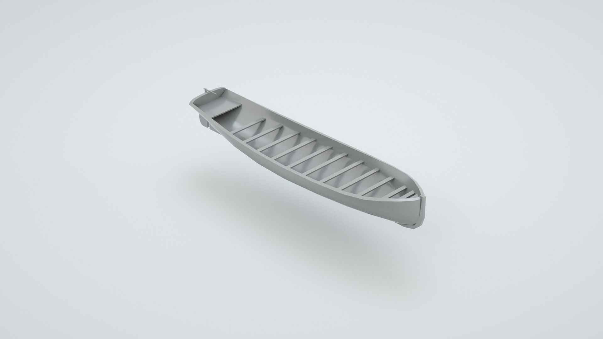 Lifeboat - Type 6 - World War 2 Warship 3D model_2