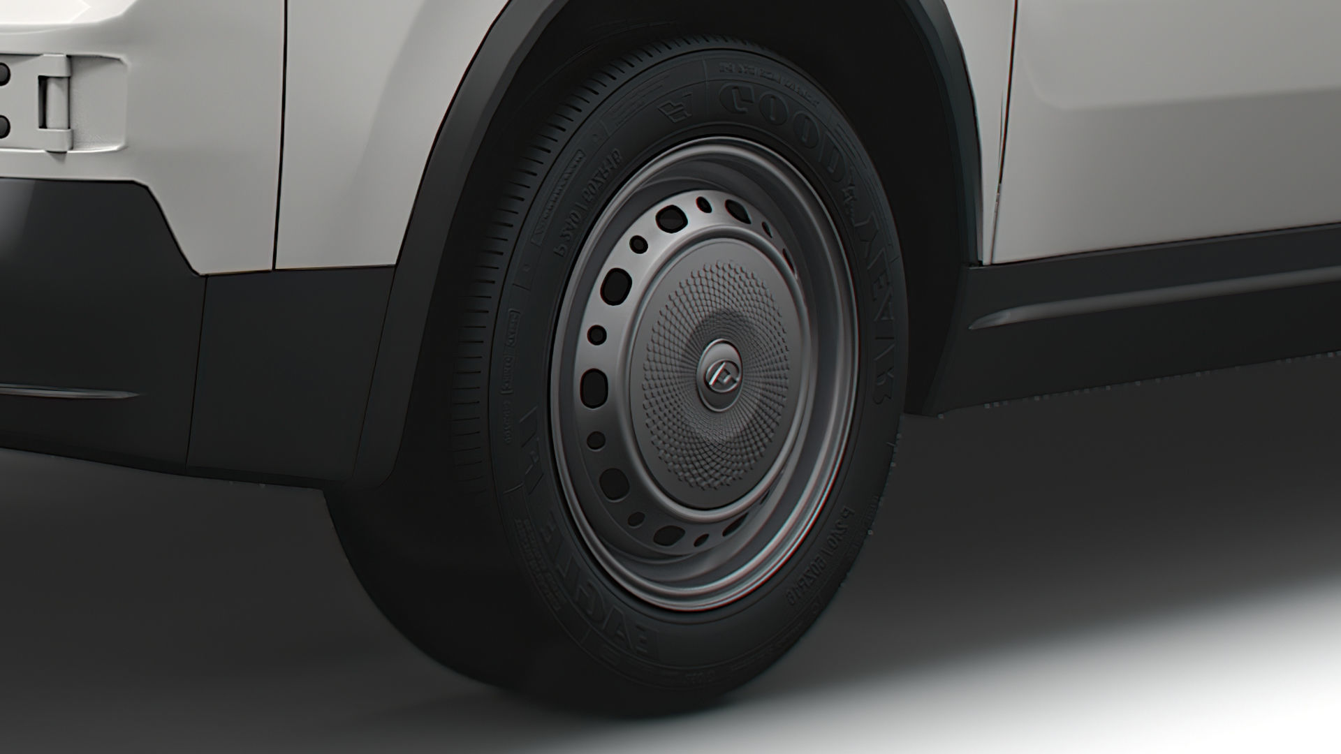 Maxus eDeliver 3 2021 wheel 3D model_2