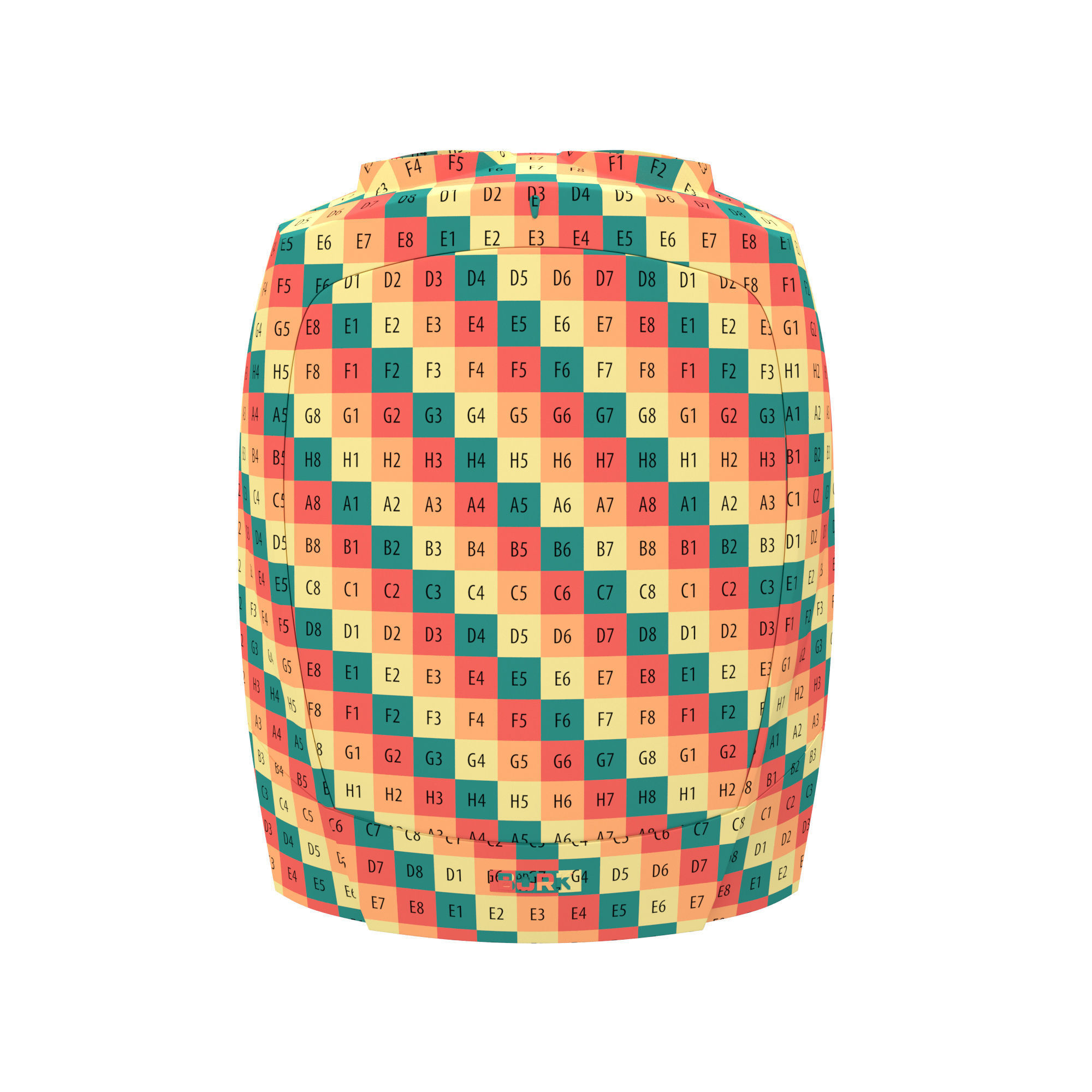 Bork electric heater 3D model_7