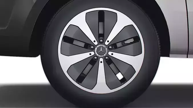 Mercedes Benz EQV Cargo Van 2021 wheel