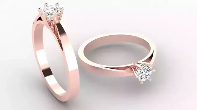 DIAMOND SOLITAIRE RING