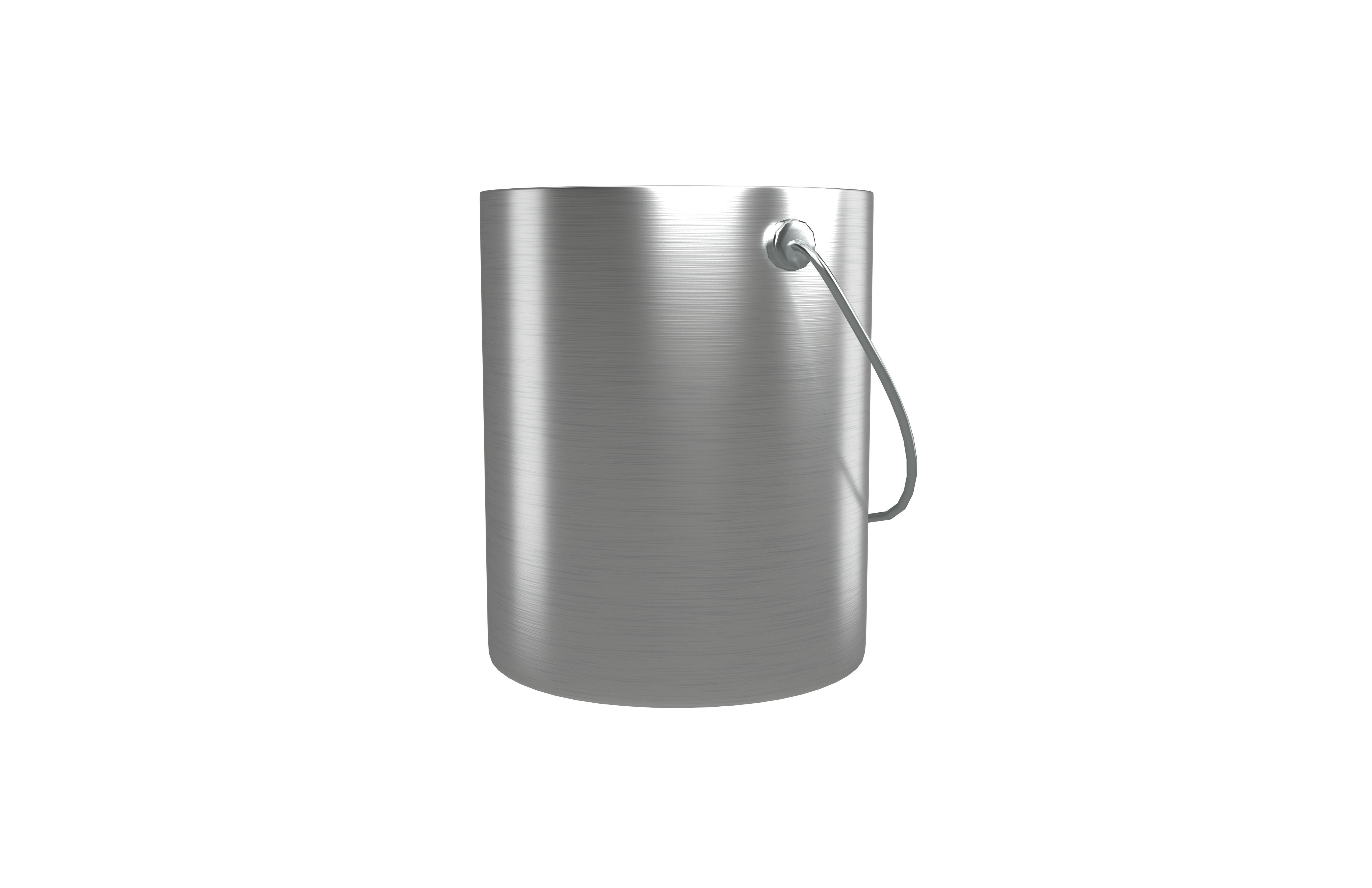 Paint Bucket v1 003 Low-poly 3D model_1