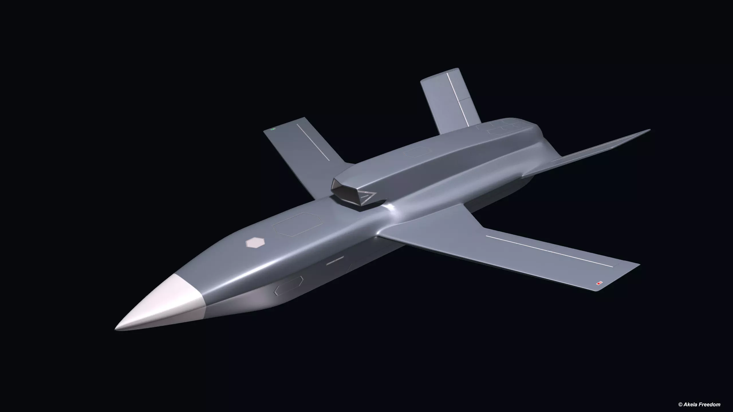 UAS Concept 2 3D model_0
