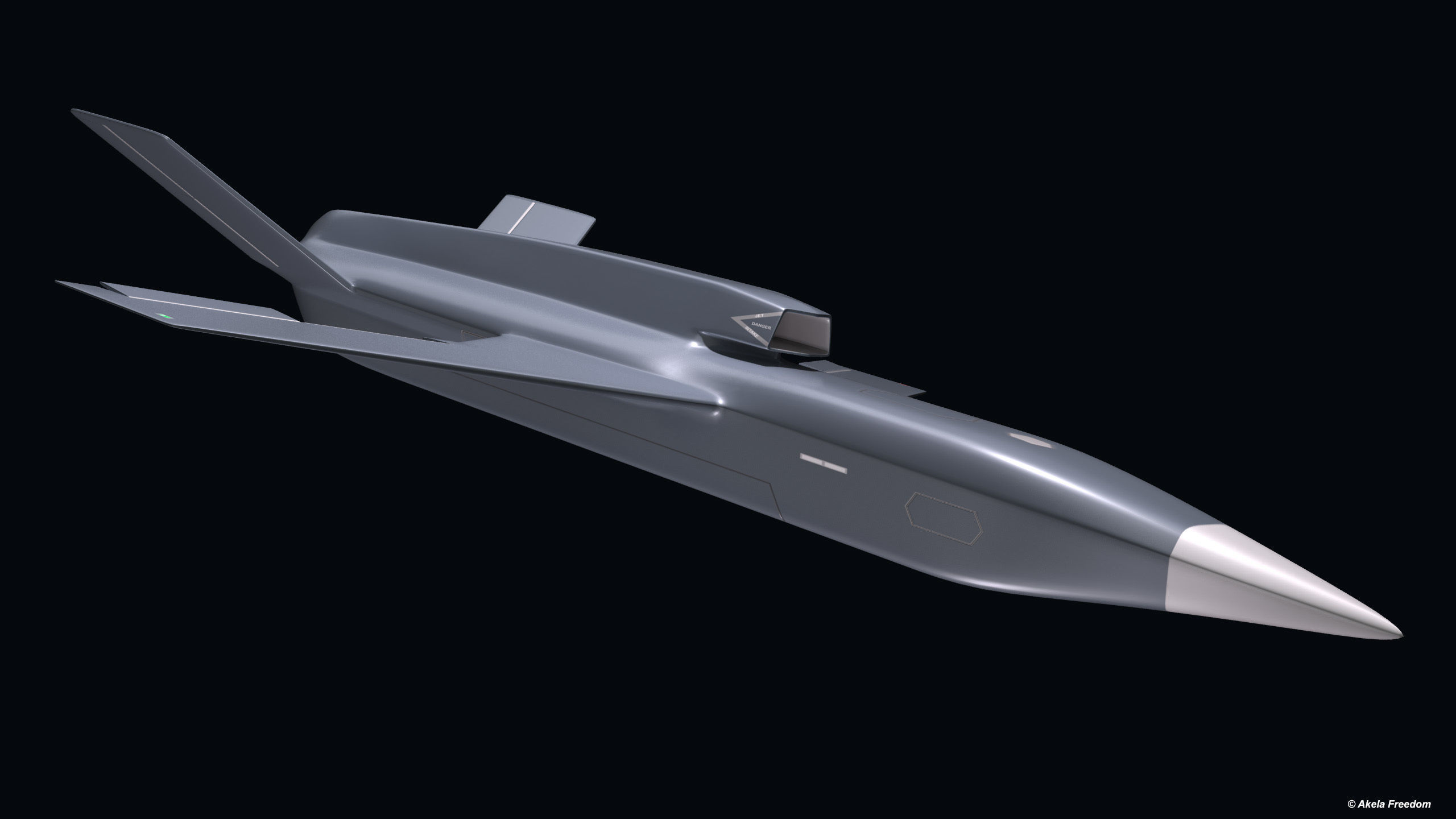 UAS Concept 2 3D model_7