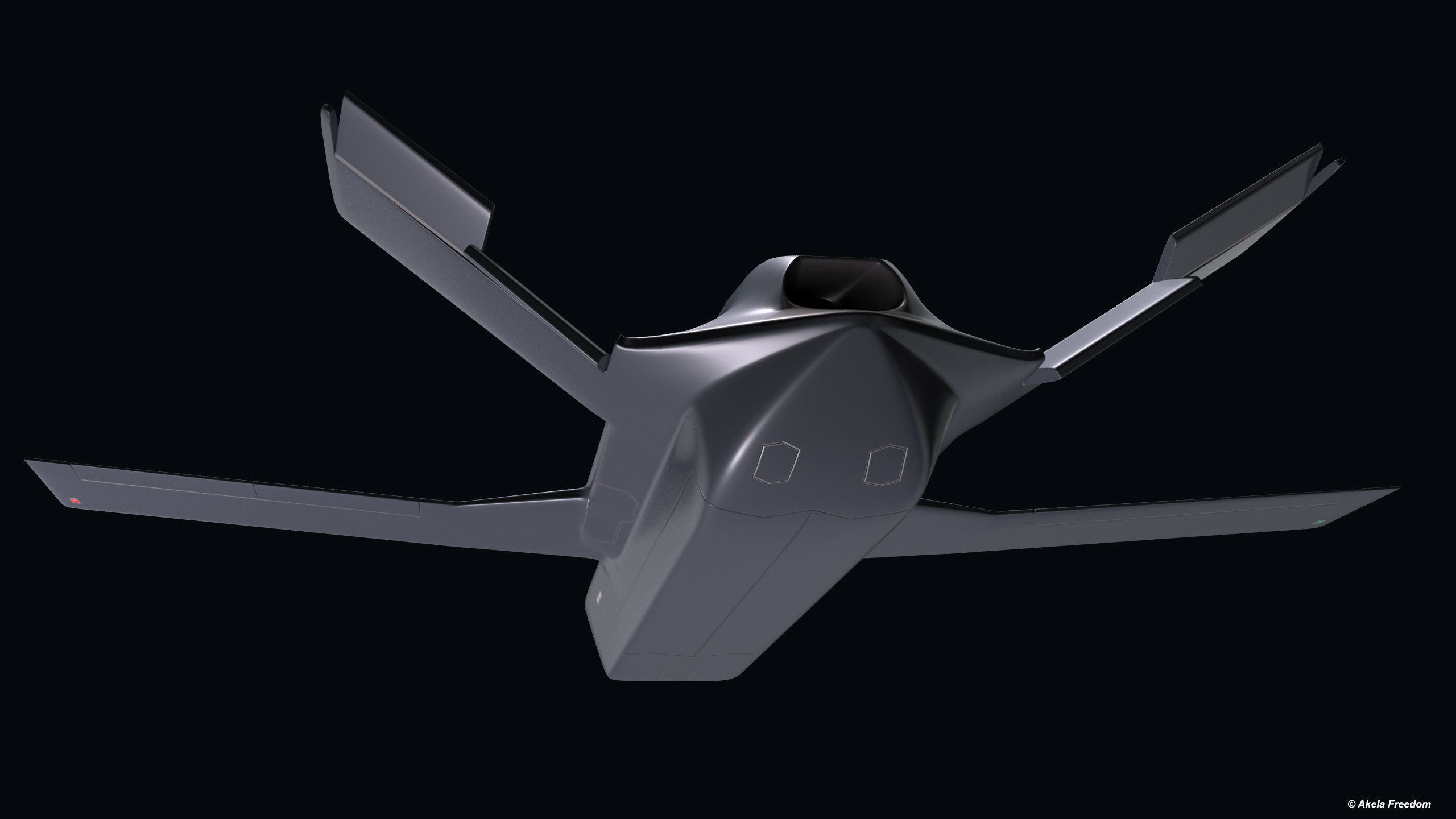 UAS Concept 2 3D model_6
