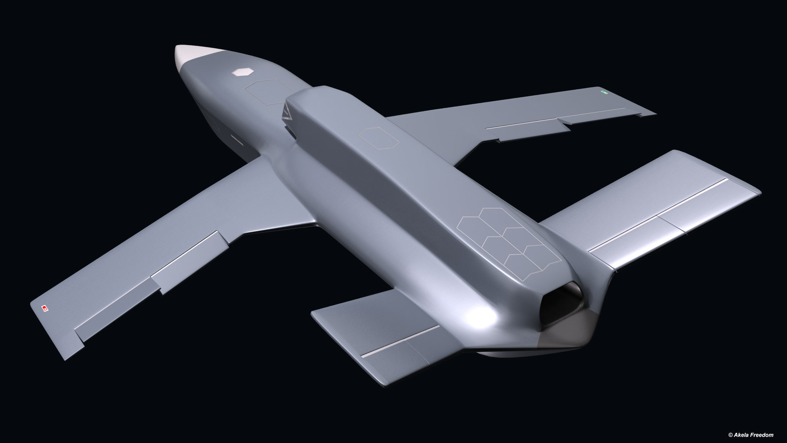 UAS Concept 2 3D model_3
