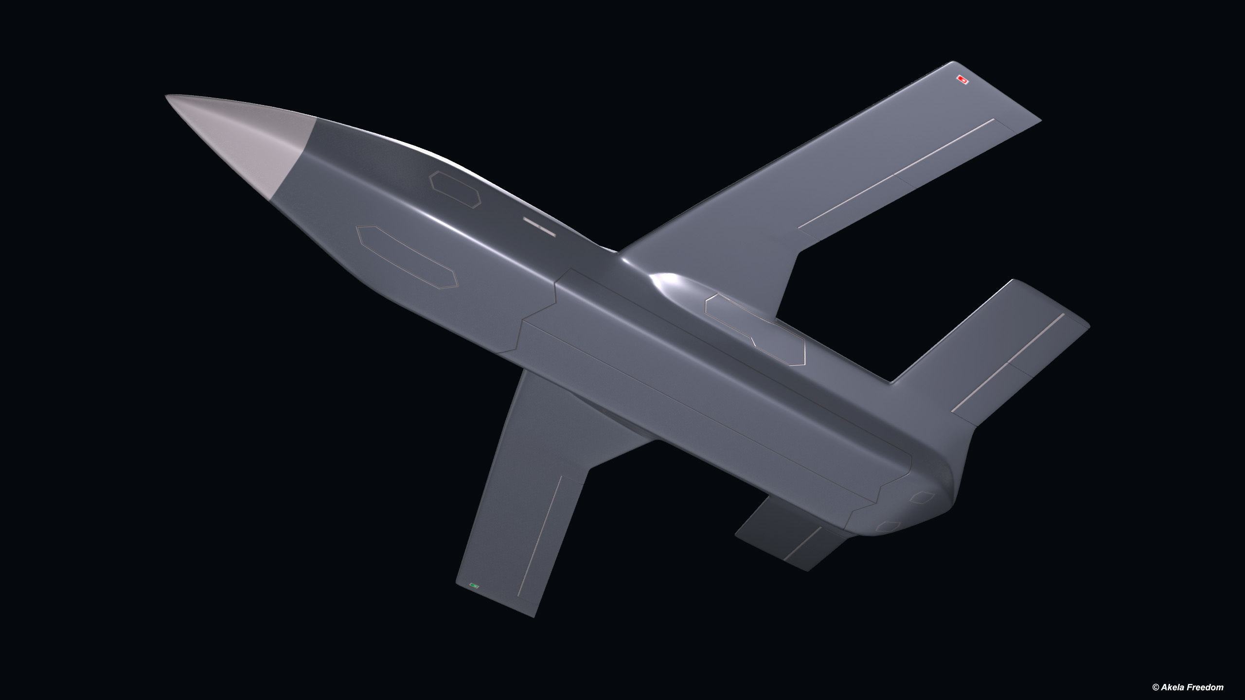 UAS Concept 2 3D model_2