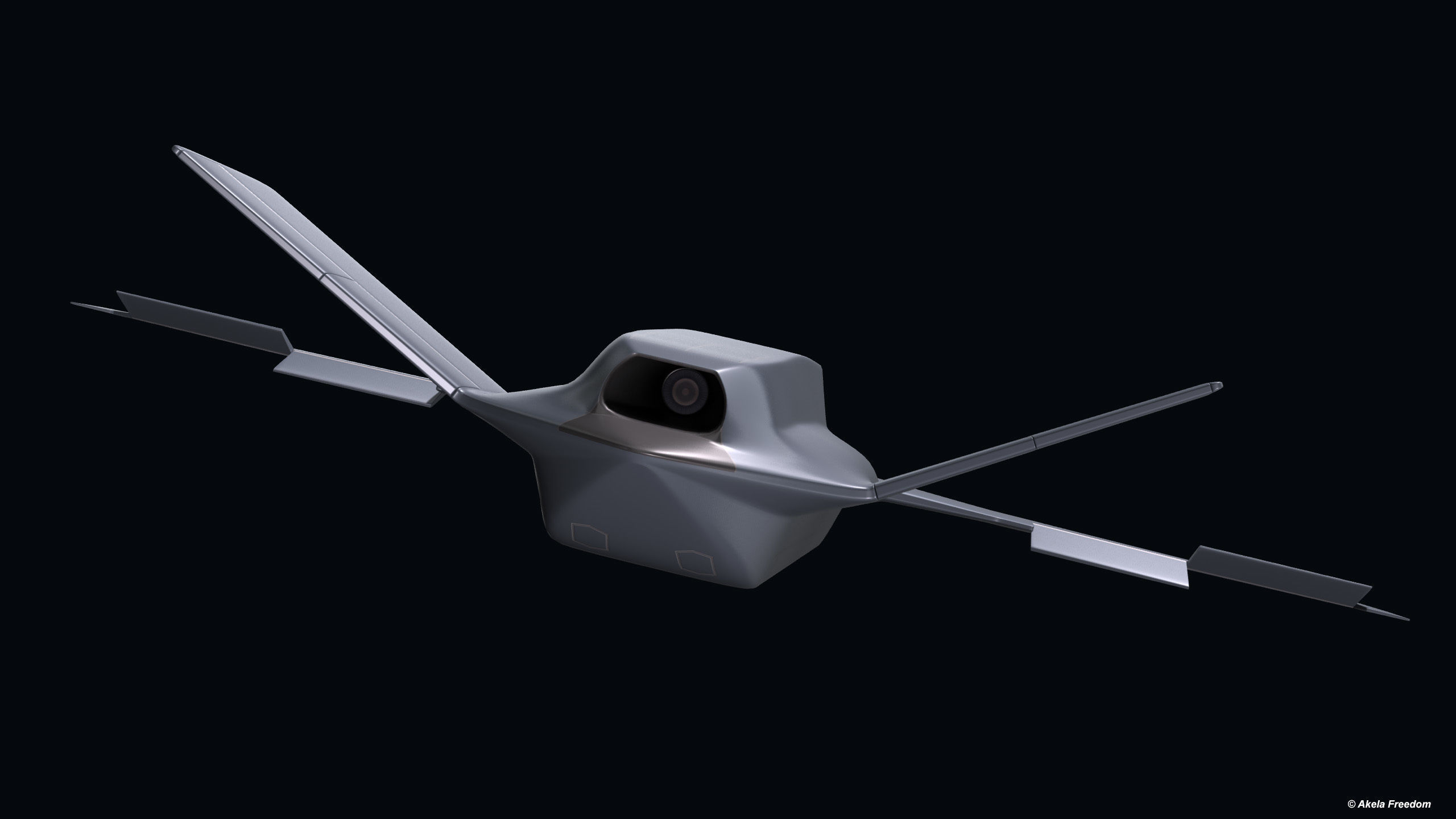 UAS Concept 2 3D model_9