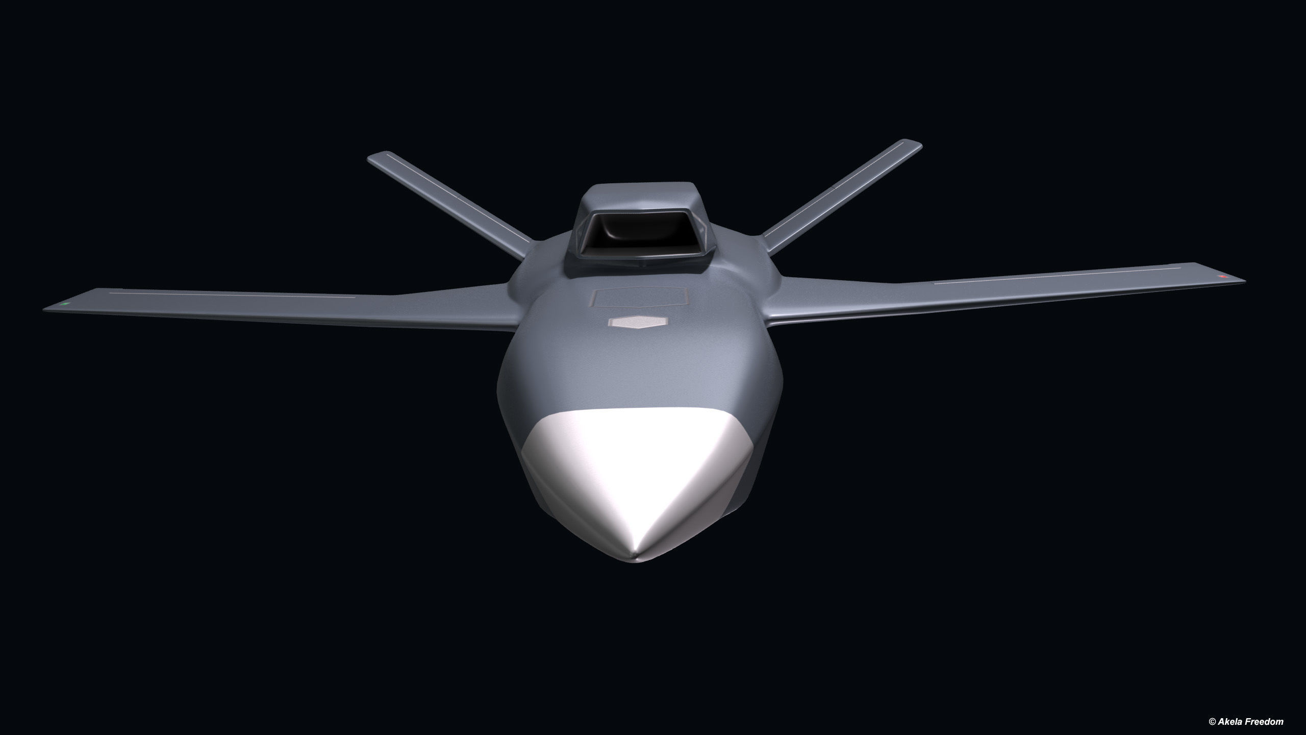UAS Concept 2 3D model_4