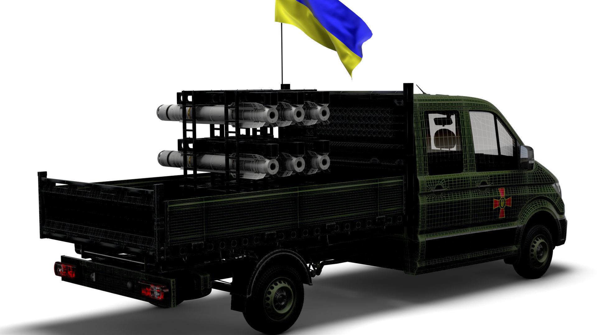 VW Crafter Brimstone SLS 2022 3D model_23