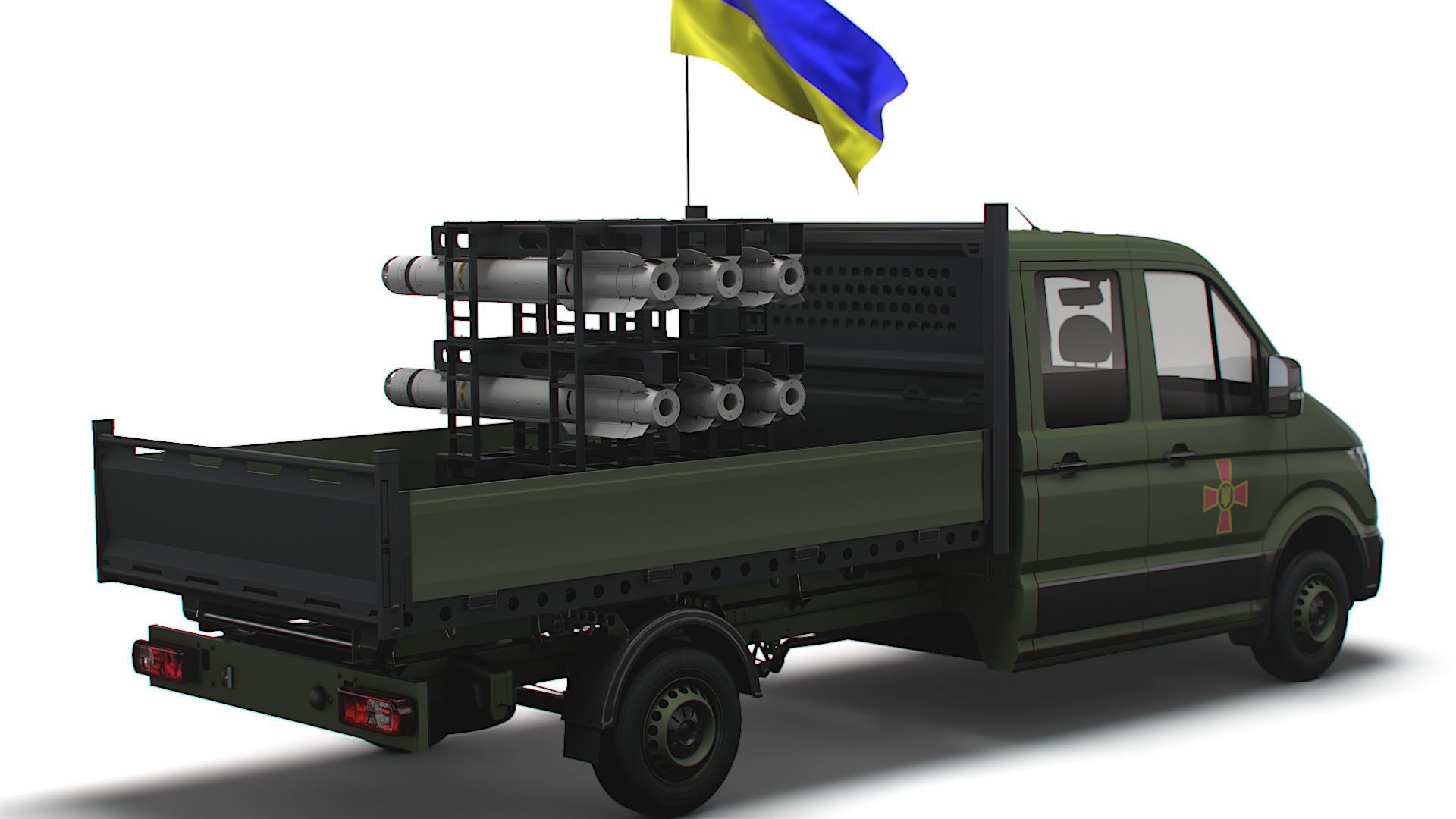 VW Crafter Brimstone SLS 2022 3D model_11