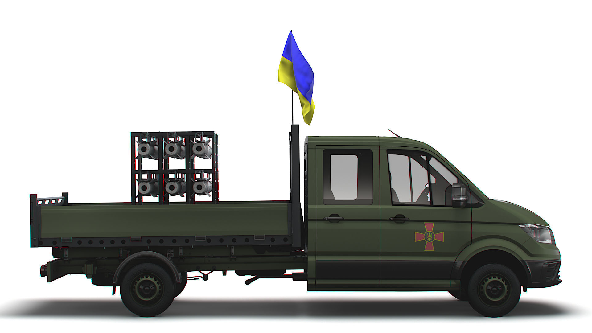 VW Crafter Brimstone SLS 2022 3D model_1