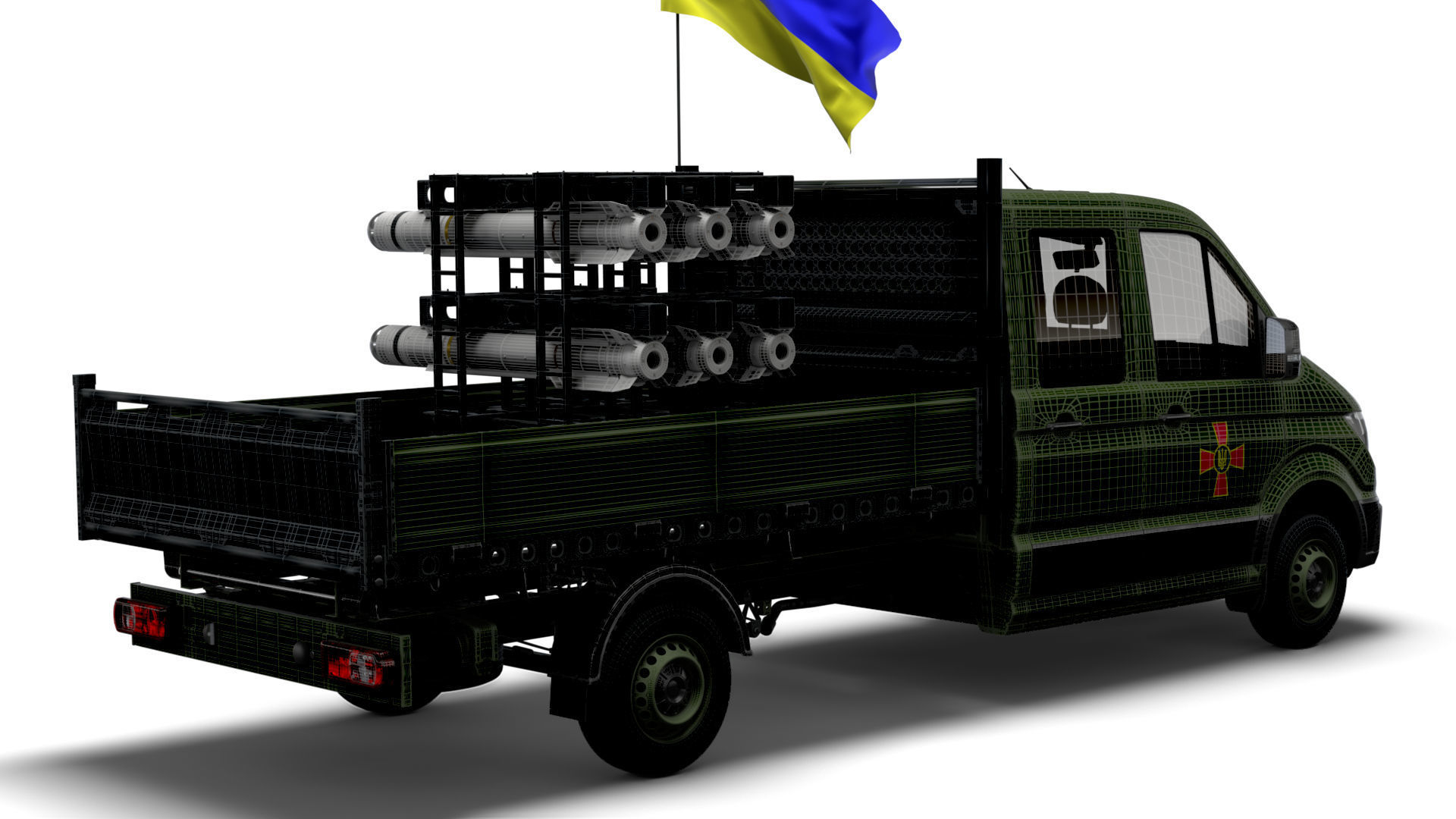 VW Crafter Brimstone SLS 2022 3D model_14