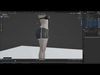 Womens shorts 3d model Free 3D model_1